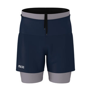 Shorts et collants de cyclisme 360 Navy pour hommes - Product Image 3