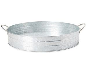 Bandeja galvanizada decorativa de mesa de diseño único bandeja galvanizada de forma y tamaño personalizados de primera calidad a buen precio - Product Image 5