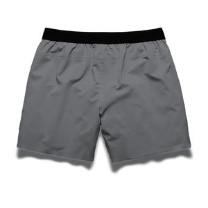 Pantalones cortos deportivos de algodón de alta calidad 2024 para hombre y mujer, pantalones cortos de gimnasio de poliéster cómodos con Cintura elástica de Color hierro, calle alta - Product Image 2