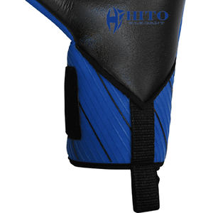 Latest Design Customized <b>Goalkeeper</b> <b>Gloves</b> Front Palm 4mm German Latex Backhand Silicon Print Negative Roll Thumb Wrap - Product Image 5