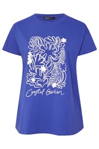 Camiseta con estampado gráfico perfecto de alta calidad para mujer de talla grande ropa de media manga ropa de Damas ropa de mujer artículos Bangladesh - Product Image 2