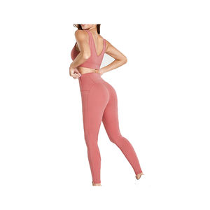 Conjuntos de yoga para mujer con logotipo personalizado venta al por mayor conjuntos de yoga para mujer más demandados por el cliente de alto fabricante - Product Image 5