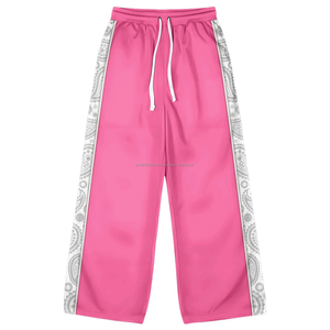 Chaqueta Cortavientos Ajustada con Cremallera y Franja Lateral con Logotipo Reflectante Personalizado, Pantalones Deportivos Casuales de Nylon y Poliéster - Product Image 5