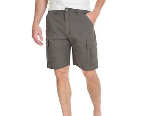 Bermuda de fitness pour hommes fermeture à la taille élastique séchage rapide toile solide 100% Nylon décontracté ample à la mode sueur Sport - Product Image 6