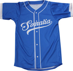 Jersey de béisbol con estampado de sublimación personalizado para adultos con botón completo, uniforme al por mayor, Camisa cómoda, Jersey de softbol transpirable - Product Image 1