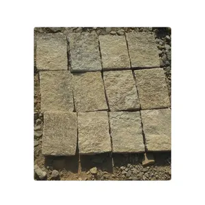 Piedras Mixtas 100% Naturales en Tonos Amarillo y Marrón para Estacionamientos y Entradas de Vehículos – Tamaños Pequeños y Grandes Personalizados para Pedidos al por Mayor - Product Image 1