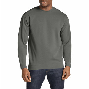 Sudadera extragrande de fabricante para hombre, sudadera 100% de algodón 100% poliéster para hombre, ropa de trabajo lavada de peso pesado en blanco - Product Image 1