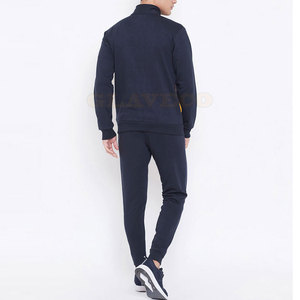 Customized Breathable Winter Casual Solid Woven Fabric Tracksuits Unique Style Custom Made - Product Image 3