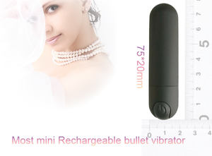 Usb रिचार्जेबल 10 आवृत्तियों सिलिकॉन मिनी रिचार्जेबल व्यक्तिगत जी स्पॉट बुलेट मालिश वाइब्रेटर - Product Image 6