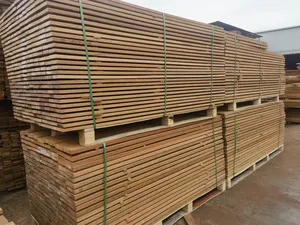 Deck de madeira natural de teca brasileira extremamente durável para exterior