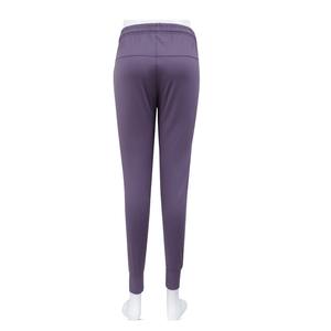 Leggings de yoga respirants à taille mi-haute, motif uni, longueur intégrale, avec fermeture élastique à la taille - Product Image 3