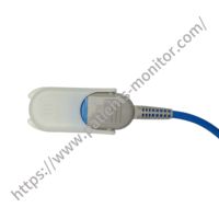 Câble d'extension SpO2 JL-900P PN K931 de qualité médicale, couleur bleue, stable et durable pour la connectivité des moniteurs patient