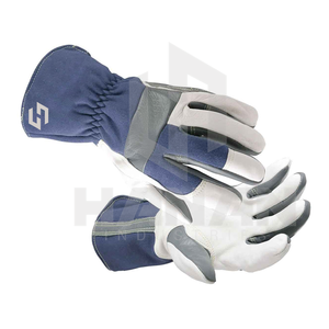 Maintenant, des gants de soudage en cuir de qualité supérieure-résistants à la chaleur, au feu, une protection robuste pour le soudage et les travaux industriels, - Product Image 2
