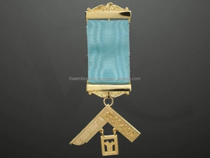 Bijoux de rite français de maître maçon personnalisé en gros - Product Image 3