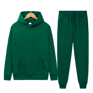 Conjunto de chándal deportivo de invierno personalizado con capucha para hombre reversible y ecológico al por mayor - Product Image 2