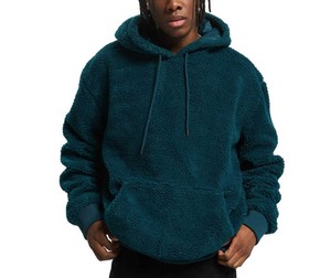 Sweat à Capuche en Polaire Sherpa Respirant pour Homme, Streetwear, Poids Lourd, Coupe Ajustée, Grande Taille - Product Image 1