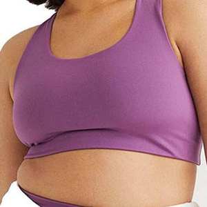 Best Selling Professional Manufacture Women's Fitness Yoga Wear Seamless One Shoulder Crop Sports Bra Custom Material Plus Size - Product Image 2