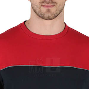 เสื้อสเวตเตอร์ของผู้ชายเสื้อสเวตเชิ้ตคอตตอนผสมโลโก้ใหม่ - Product Image 5