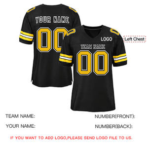 Camiseta de fútbol Americano Deportivo Premium, uniforme de equipo personalizado, malla transpirable duradera, entrenamiento cómodo - Product Image 6