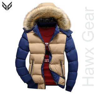 Meilleures ventes Veste rembourrée d'hiver pour hommes en toile respirante High Street Design pour adultes - Product Image 1