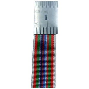 Medal <b>Ribbon</b> OMAN Tri Color Custom Sash Webbing Belt Moire <b>Ribbon</b> Rayon Polyester WOK Industries - Product Image 1