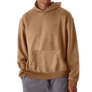 Custom 100% Cotton Heavyweight Acid Wash Basics French Terry Distressed Sun Faded Men's Hoodies Oversize Pullover Winter Hooded - Product Image 2