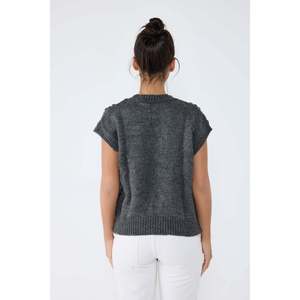 Pull pour femme gaufré - Product Image 4