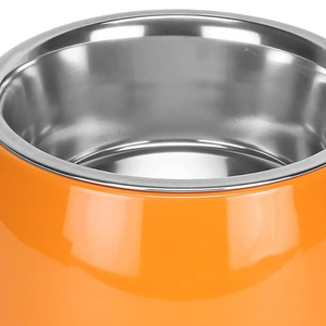 เครื่องให้อาหารสุนัขทรงกลมทำจากสเตนเลส100% เกรดสำหรับสัตว์เลี้ยง - Product Image 2