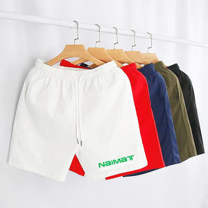 Short de haute qualité pour hommes de haute rue solide Logo personnalisé taille élastique 100% coton Offre Spéciale nouveau Design - Product Image 1