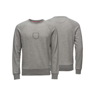 High Quality Acid Wash Pullover Sweatshirts For Men 100% Cotton <b>Thermal</b> Fleece Crewneck Winter Season Casual Wear Blank Plain - Product Image 6