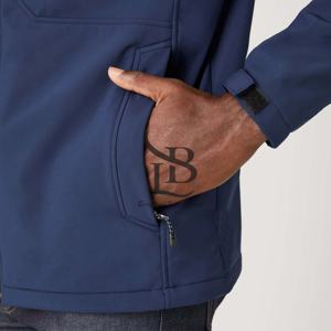 Chaqueta Softshell para hombre a prueba de viento repelente al agua e ideal para capas en clima frío o al aire libre chaqueta Softshell para hombres - Product Image 3