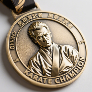 Fabricant OEM personnalisé moulage sous pression en métal gymnastique danse médaille prix 2d 3d gaufrage bowling karaté médailles de natation - Product Image 5