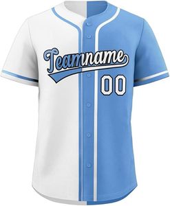Maillot de baseball respirant cousu avec impression numérique par sublimation sur mesure OEM - Product Image 6