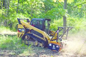 Cat HM112 Skid Steer Mulcher Heavy Duty Brush Cutter, Equipo de limpieza de tierras de alta eficiencia, Precio de fábrica al por mayor, Calidad superior - Product Image 2