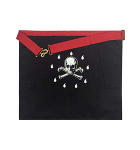 BLEU ARGENT <b>Top</b> Quality Masonic REGALIA Unique <b>Silver</b> Embroidery Regalia Master Masonic Apron - Product Image 2