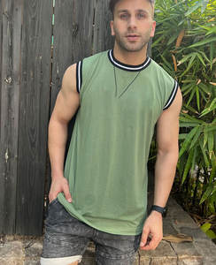 <b>Men's</b> Breathable Quick-drying Sports Vest Outdoor Sweat <b>Running</b> Fitness Custom Sleeveless Sportswear Singlet <b>Men</b> Gym Tank <b>Top</b> - Product Image 6