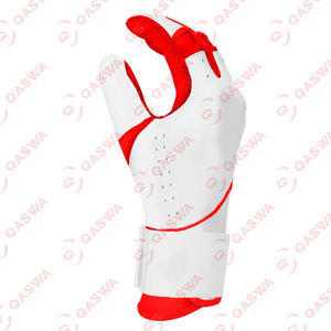 Guantes de bateo de béisbol de cuero de vaca originales ligeros profesionales de nuevo estilo para hombres y mujeres con impresión de logotipo personalizado - Product Image 6
