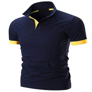 Polo de hombre hecho a medida de moda con tela transpirable de alta calidad para un uso diario elegante - Product Image 2