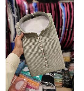 Kurta en coton doux de qualité supérieure pour le confort des hommes et le tissu d'été respirant fournisseur indien - Product Image 2