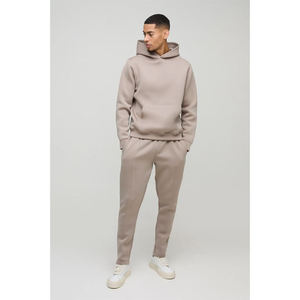 Ventes en gros de survêtements en polyester de haute qualité avec fermeture éclair, logo personnalisé, ensembles de survêtements pour hommes, survêtement pour hommes - Product Image 3