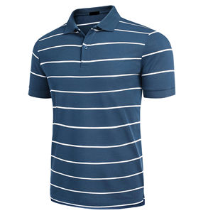 La mejor calidad de impresión por sublimación, camisa de manga corta transpirable, camisas polo cómodas de algodón y poliéster para hombres - Product Image 1