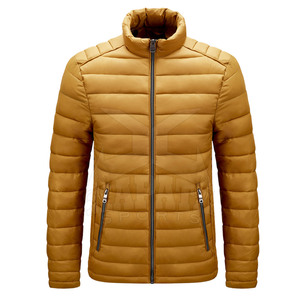 Veste d'hiver matelassée pour hommes de haute qualité avec col montant Nouvelle arrivée quantité minimale de commande bas - Product Image 1