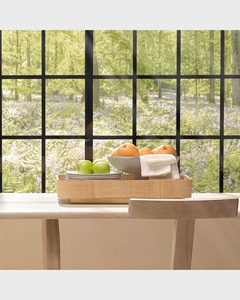 ถาดเสิร์ฟอาหารดีไซน์โค้งถาดทำมือสุดหรูสำหรับชากาแฟและของขบเคี้ยวเหมาะสำหรับห้องครัวโต๊ะรับประทานอาหารและใช้ตกแต่งบ้าน - Product Image 5