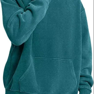 Sudaderas con capucha de lavado ácido informales para hombre, ropa de invierno, sudaderas con capucha de lavado ácido informales de Color sólido, ropa de moda, sudaderas con capucha de lavado ácido ajustadas para hombre - Product Image 1