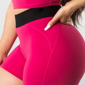 Short de compression de gymnastique 2025 pour femmes, couleurs personnalisables, vente chaude, vêtements de gymnastique courts - Product Image 2