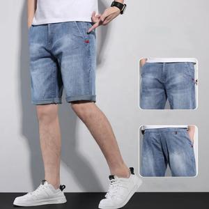 Hot Summer High Quality Breathable Jeans <b>Shorts</b> Denim <b>With</b> <b>Pockets</b> Best Quality Washed Men's Denim <b>Shorts</b> Distressed Vintage - Product Image 5