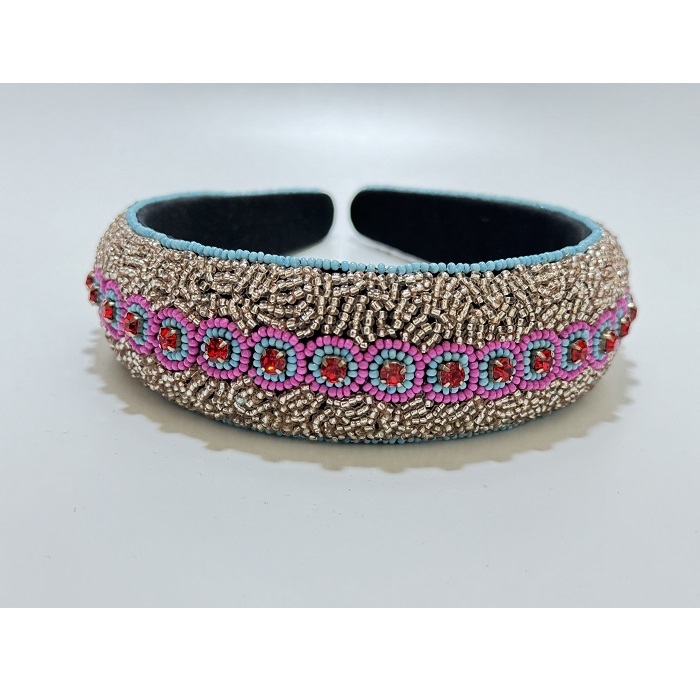 Women s Handmade Beaded Letter Hair