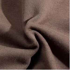 "480G polaire goutte épaule à capuche solide coupe ample Couple pull sweat personnalisé en détresse broderie Logo Streetwear" - Product Image 6