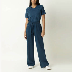 Pantalons de yoga en toile pour femmes, design personnalisé avec votre propre logo, taille haute, respirant, pour l'hiver - Product Image 3