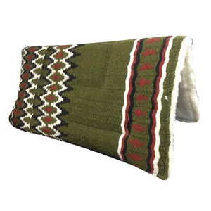 Tapis de selle en laine haute densité de qualité supérieure pour l'équitation de dressage occidental Confort supérieur Performance du cheval améliorée Tissu respirant - Product Image 2